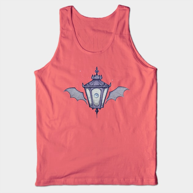 Vampire lamp Tank Top by Hana Nekrep Art